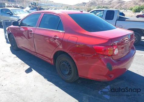 2009 Toyota Corolla Le from USA, damaged, VIN 1NXBU40EX9Z036165